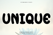 Unique, a Script Font by FreshTypeINK (Thumbnail 1 of 7)