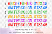 Watercolor Font family, a Font by Font Craft Studio (Thumbnail 3 of 9)
