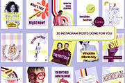 Coach Instagram Canva Templates, a Social Media Template by MOAROShop (Thumbnail 1 of 10)