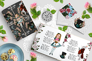 Alice in Wonderland. Png & Psd, an Animal Illustration by Kseniia (Thumbnail 2 of 7)