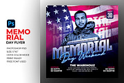Memorial Day Flyer, a Flyer Template by Artonix (Thumbnail 3 of 3)