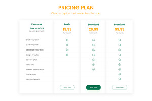 Pricing Plan