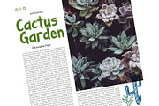 Cactus Garden Solid, a Font by iyhulmonsta (Thumbnail 3 of 8)