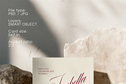 Minimal Stone Invitation Card Mockup, a Product Mockup by Serenefeeling (Thumbnail 3 of 6)