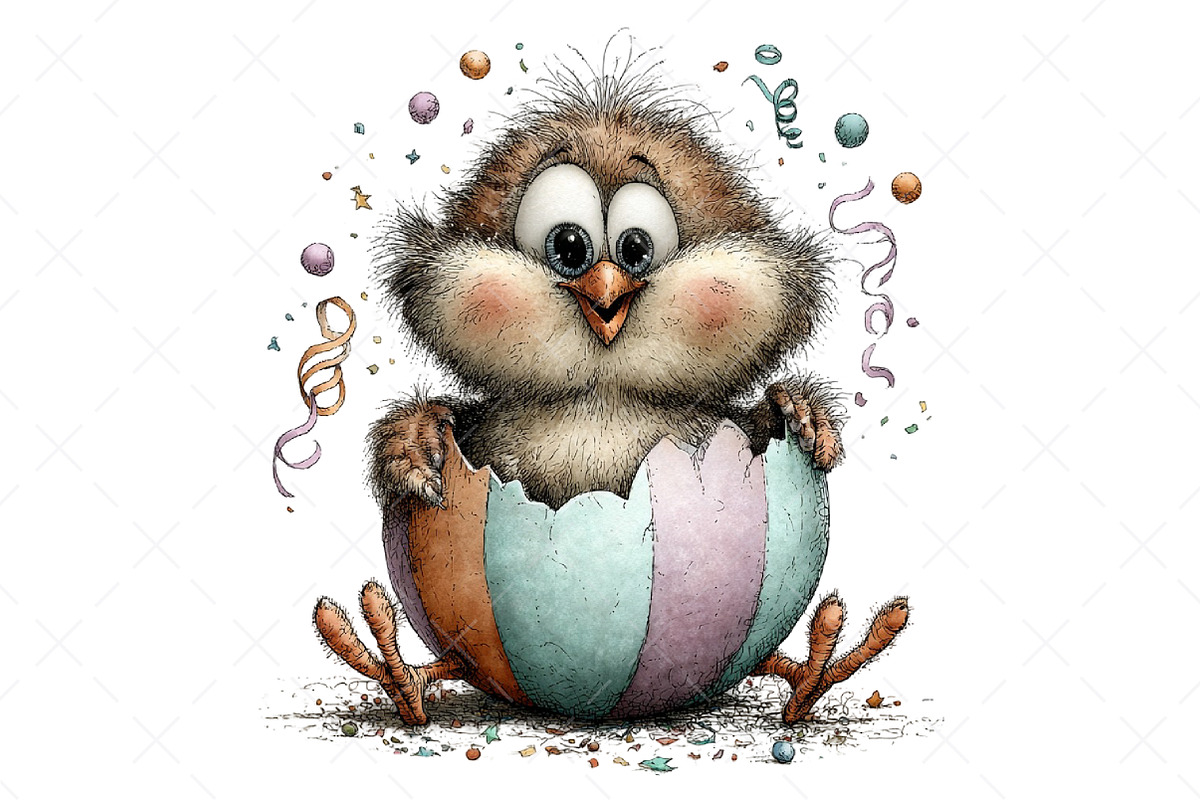 Whimsical Easter Animals Clipart, an Illustration by Craft Nest (Photo 10 of 11)
