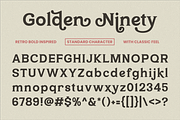Golden Ninety, a Serif Font by ahweproject (Thumbnail 2 of 17)
