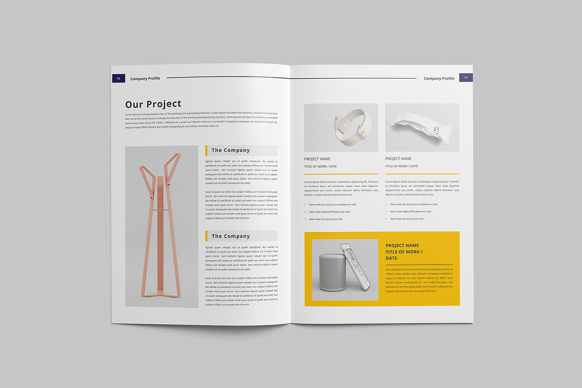 Proposal Brochure Template, a Brochure Template by Tanber Hossen (Photo 5 of 14)