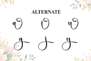 Angela | Script Font, a Handwritten Font by Scratchones (Thumbnail 8 of 9)