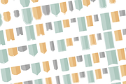 120 Flat Hanging Banners - Vector, an Object Graphic by Design Lioness (Thumbnail 3 of 3)