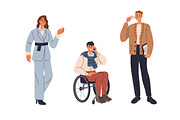 Diverse business people set, banner, a Person Illustration by Good Studio (Thumbnail 16 of 17)