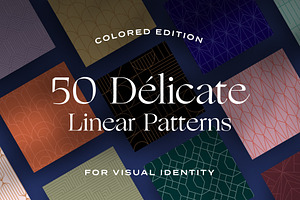 50 Luxury Delicate Linear Patterns