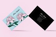 Botanical Business Card, a Business Card Template by land art (Thumbnail 1 of 3)
