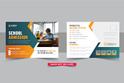 School admission postcard bundle, a Stationery Template by Pavel_design (Thumbnail 3 of 11)