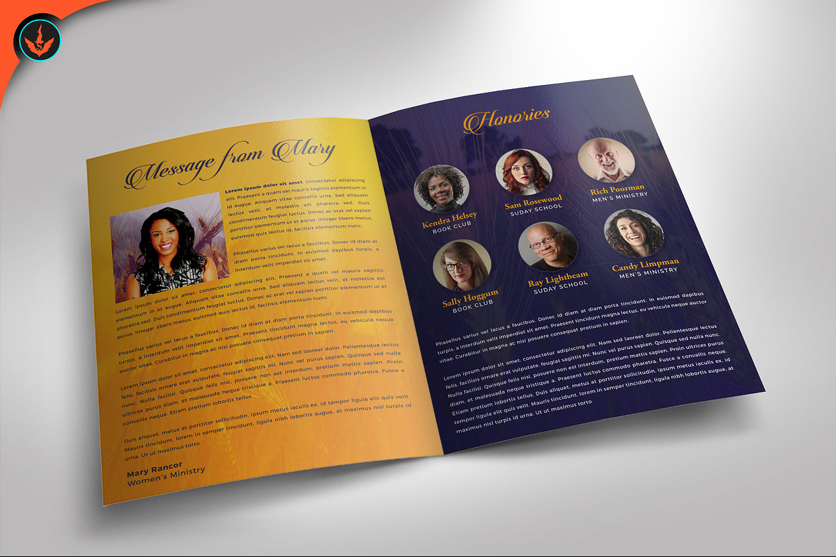Royal Church Anniversary Program, a Brochure Template by SeraphimChris (Photo 4 of 8)