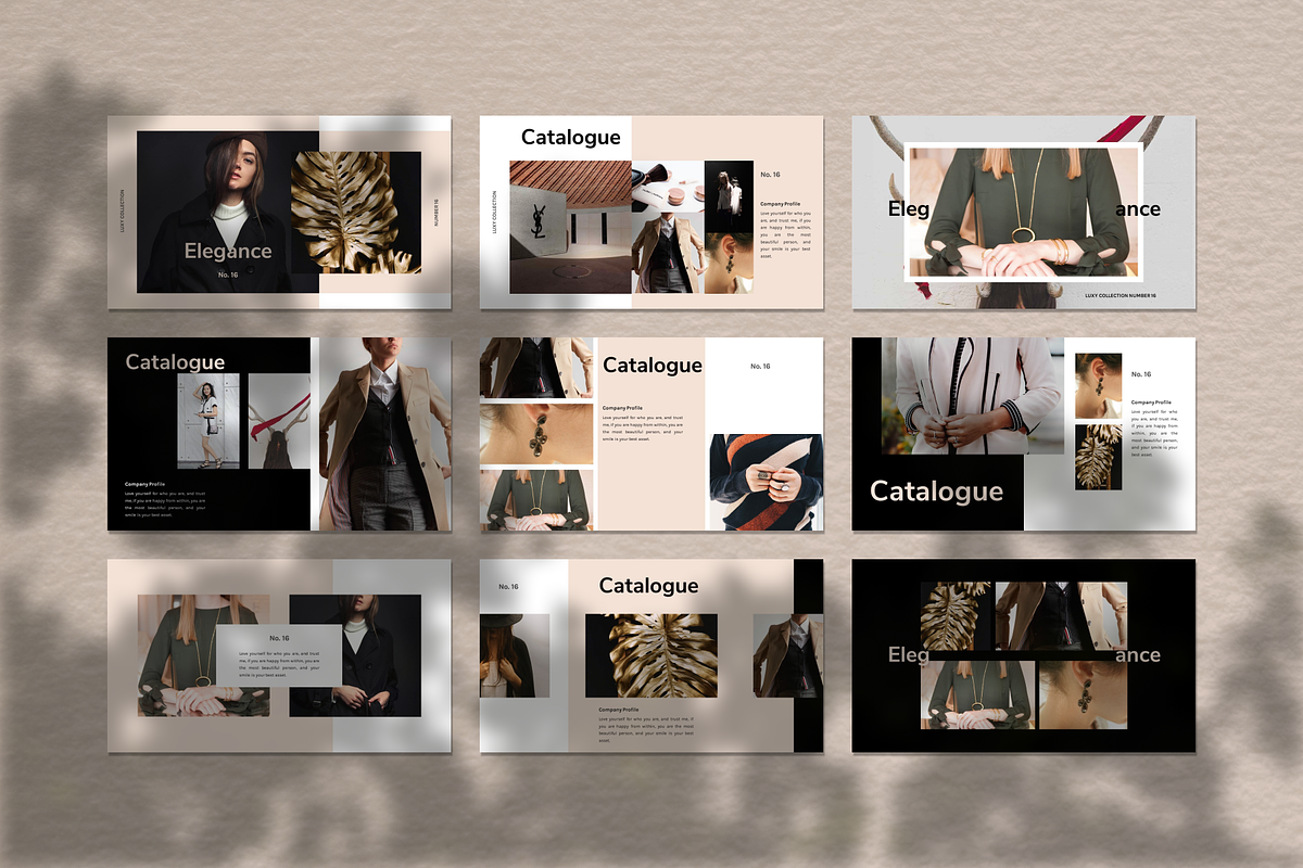 Luxy Stunning PowerPoint Pitch Deck, a Presentation Template by uiplus (Photo 3 of 5)