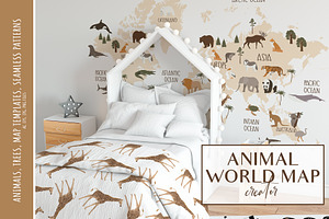 Animal World Map Creator