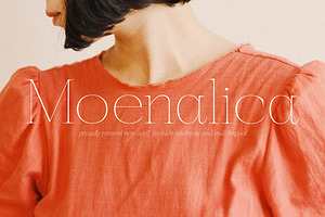 Moenalica Modern Serif Font