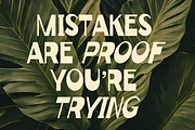Kopluck Sans - Fun Display Font, a Sans Serif Font by Sronstudio (Thumbnail 9 of 13)
