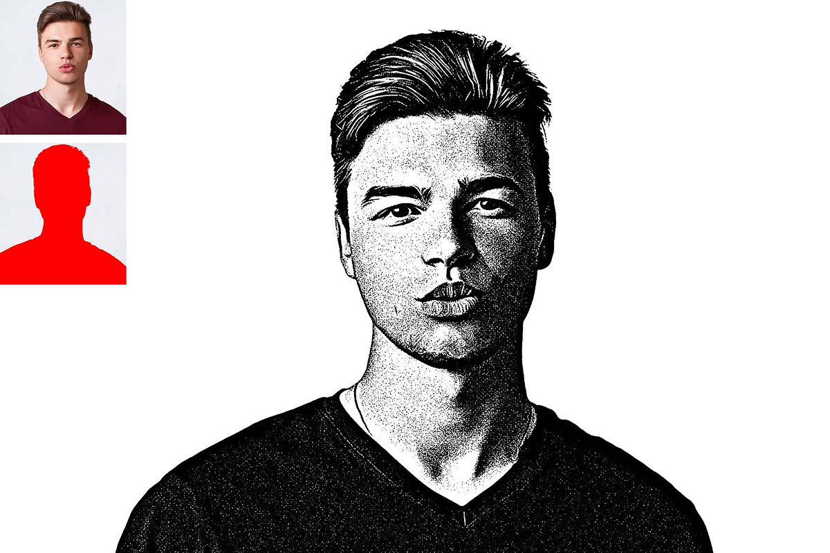 Dot Sketch Photo Effect, an Action Add-On by MRI STUDIO (Photo 6 of 7)