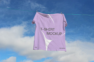 Cotton T-Shirt Mockup