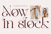Deliberate Rationality - Modern Font, a Serif Font by 177Studio (Thumbnail 3 of 8)