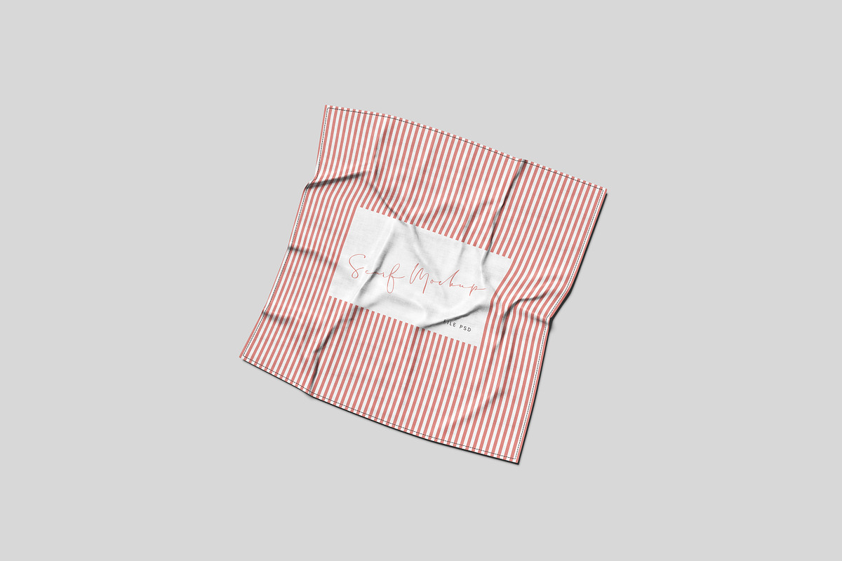Scarf Mockup, a Merchandise Mockup by AnasStudio (Photo 3 of 5)