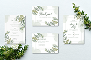 Green Leafy Wedding Templates, a Templates & Theme by TheSimplySereneShop (Thumbnail 4 of 4)