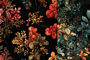 Dark Aesthetic Leaves Seamless, a Pattern Graphic by Black Bird Studio (Thumbnail 6 of 6)