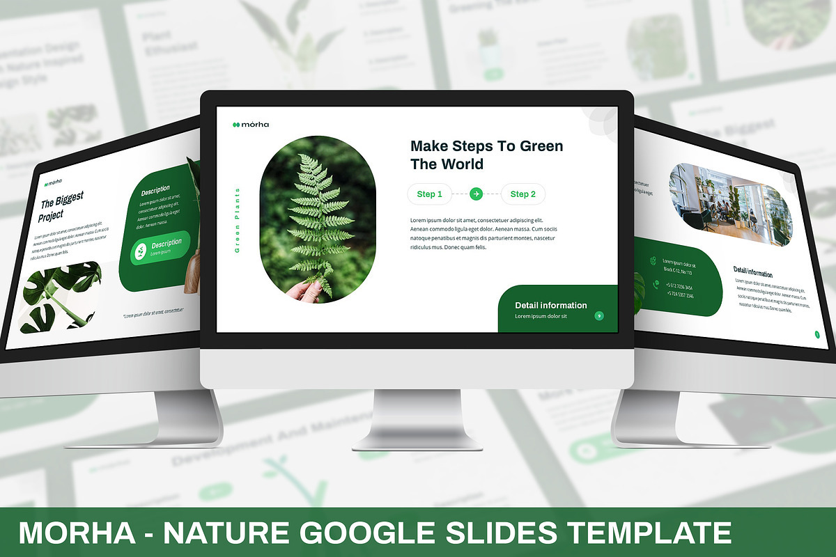 Morha - Nature Google Slides, a Presentation Template by SlideFactory (Photo 1 of 4)