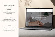 Virtual Assistant Canva Landing Page, a Landing Page Template by GlamWebDesigns (Thumbnail 8 of 8)