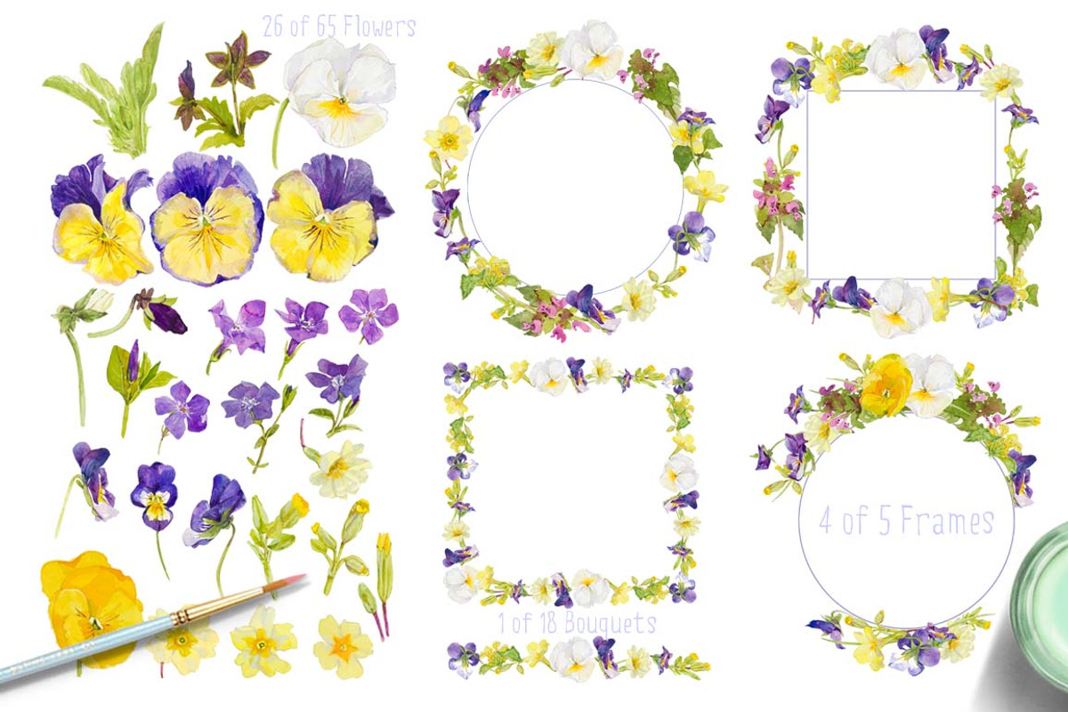 101 PNGs!-Spring Celebration!, an Illustration by watercolorwild.graphics (Photo 3 of 9)