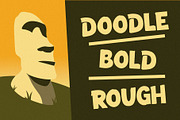 Doodzen, a Sans Serif Font by graphicook (Thumbnail 3 of 10)