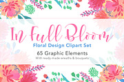 In Full Bloom: Floral Design ClipArt, a Graphic by SunnyHunny (Thumbnail 1 of 6)