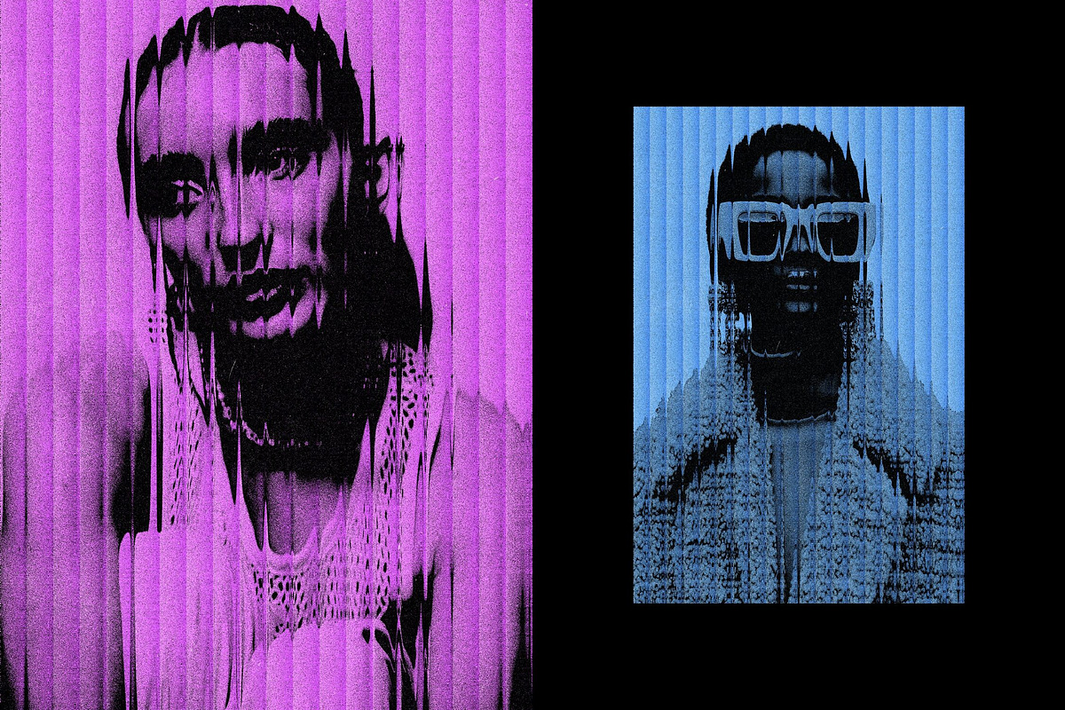 Risographic Glass Photo Effect, a Brushes & More by Design Squad (Photo 2 of 7)