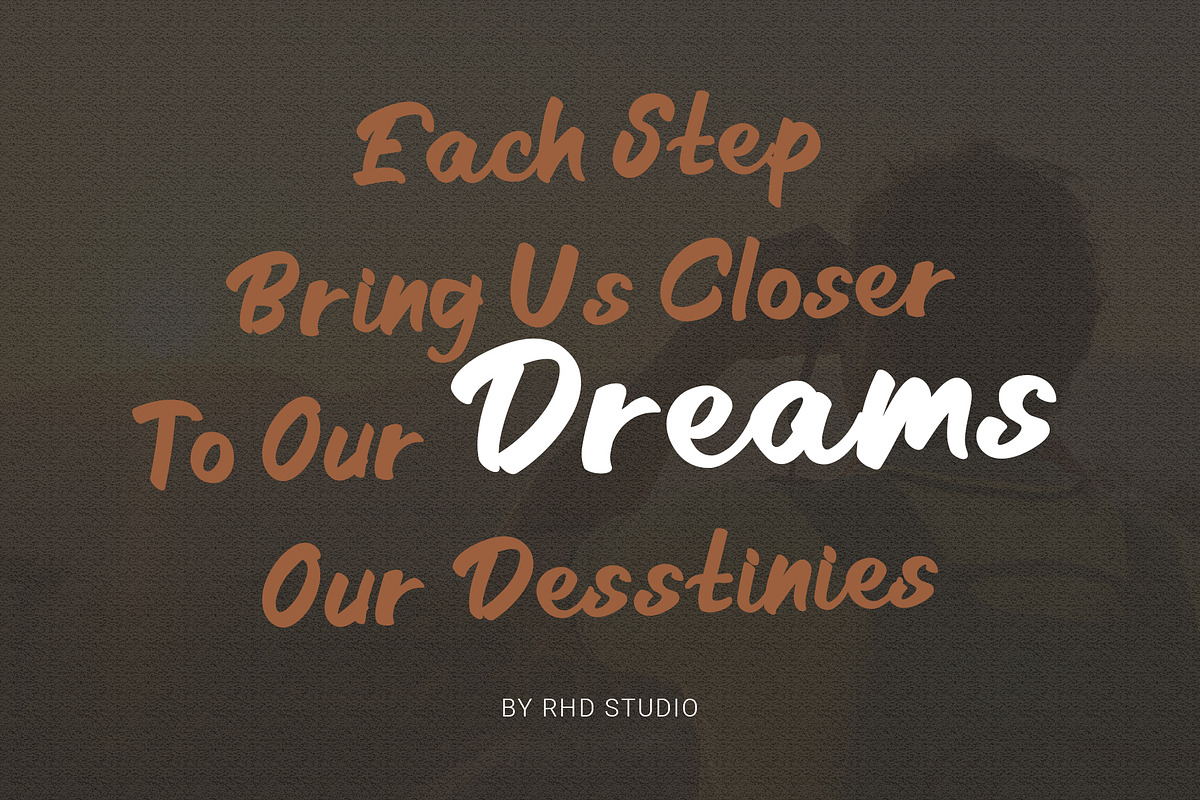 Dobujack Modern Script Font, a Script Font by RHD Creative Studio (Photo 2 of 11)