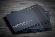 Minimex Business Card, a Business Card Template by Divergent Studio (Thumbnail 4 of 4)