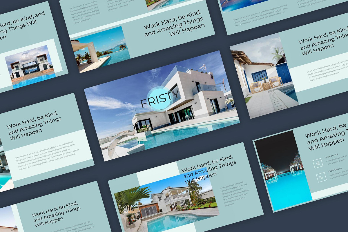 Fristy - PowerPoint Template, a Presentation Template by riz creative studio (Photo 3 of 9)