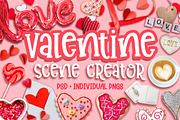 Valentine Scene Creator, a Templates & Theme by Brushed Rose (Thumbnail 1 of 7)