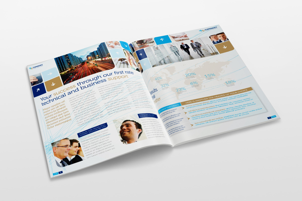 Brochure Template InDesign 08, a Brochure Template by Love Graphic Design (Photo 4 of 5)
