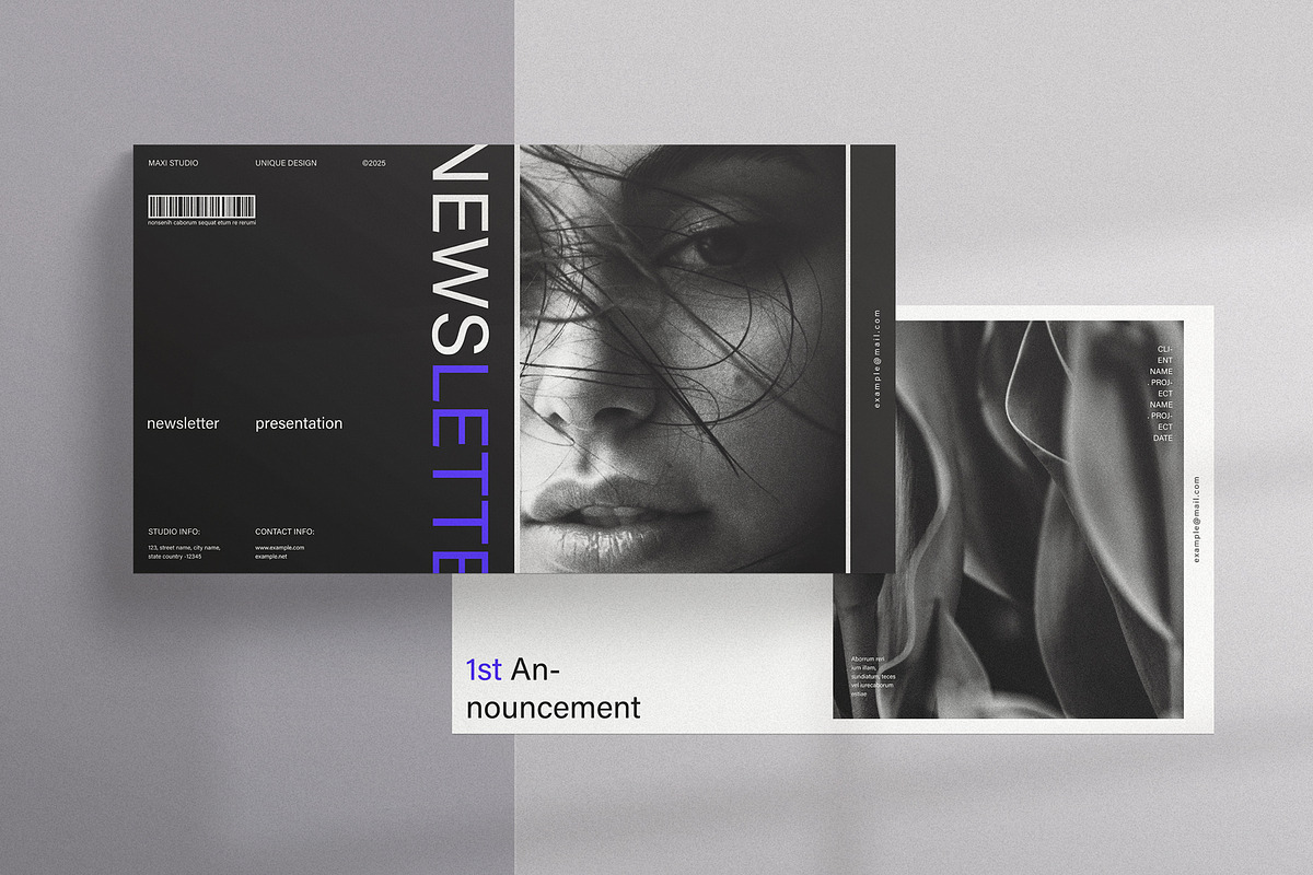 Newsletter Presentation Template, a Presentation Template by TemplatesForest (Photo 6 of 6)