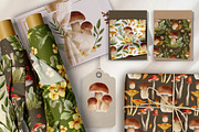 Mushroom Watercolor Fall Graphics, an Illustration by Red Ink (Thumbnail 6 of 9)