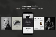 Aesthetic Instagram Template Kit, a Social Media Template by Prapti Design (Thumbnail 6 of 9)