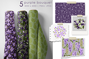 Flowers Patterns Designs, a Pattern Graphic by Alena Zaytseva (Thumbnail 6 of 7)