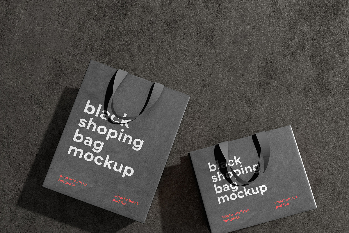 Shopping Bag Mockups, a Packaging Mockup by Graphicsfuel (Photo 16 of 21)