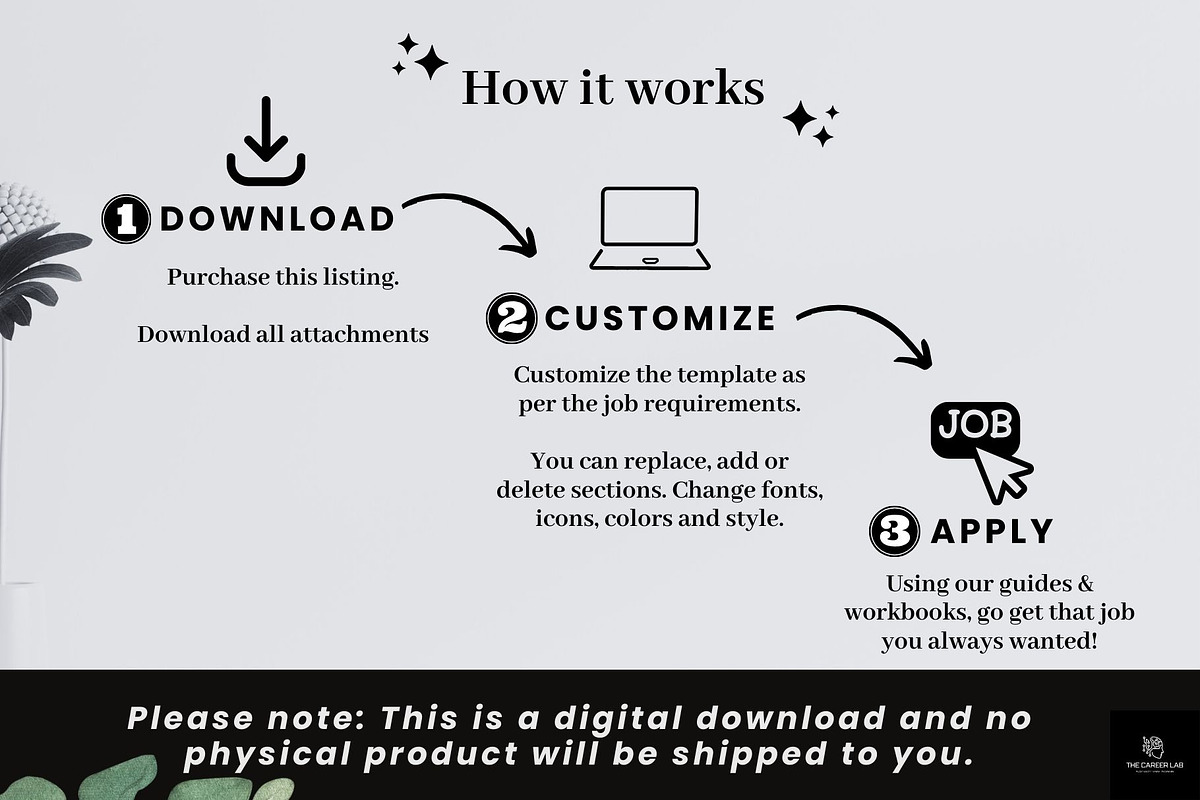 Resume/CV classic photo template, a Resume Template by The Career Lab (Photo 9 of 10)