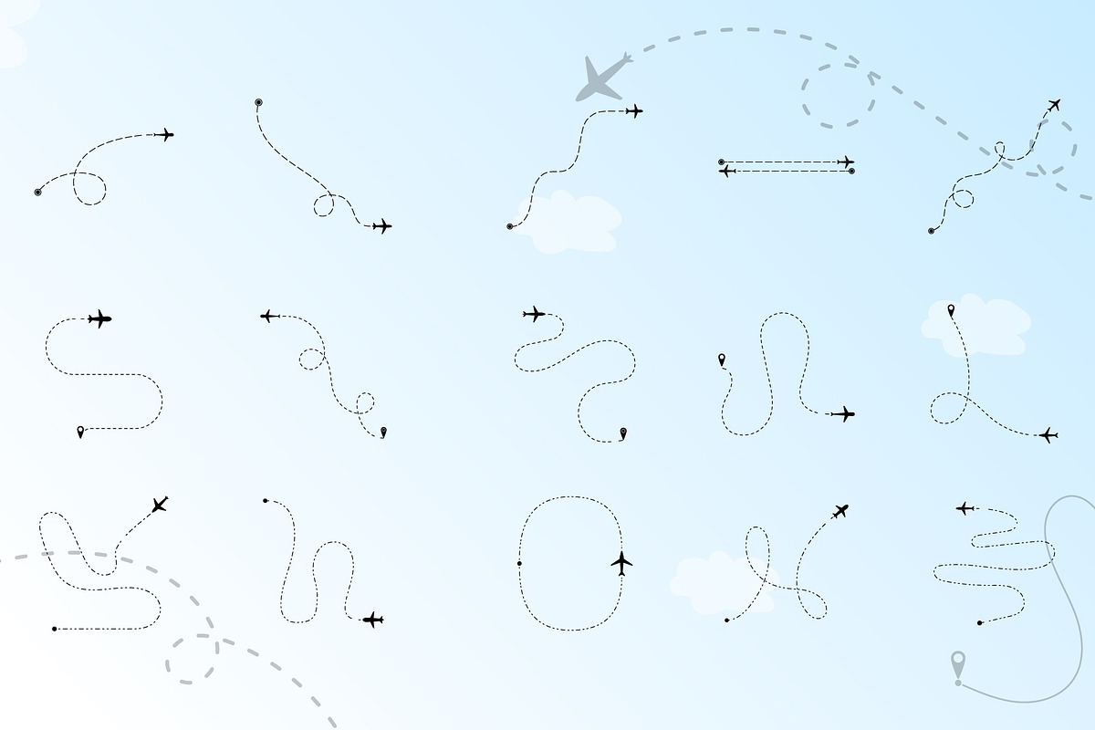 30 Airplane Route, an Object Graphic by Pikgura (Photo 2 of 3)