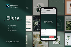Ellery - Nature Social Media Pack