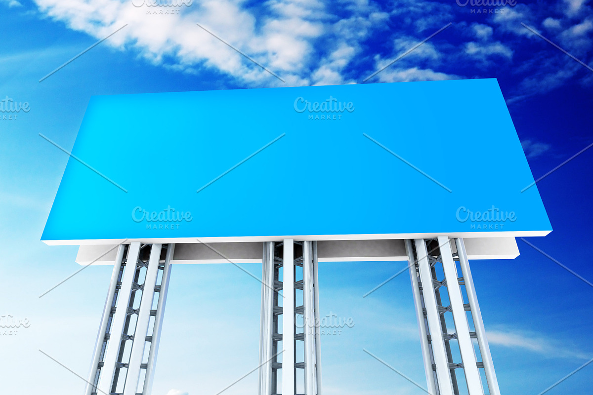 Billboard Mockup, an Advertising Mockup by CREATIVE DUDE (Photo 3 of 6)