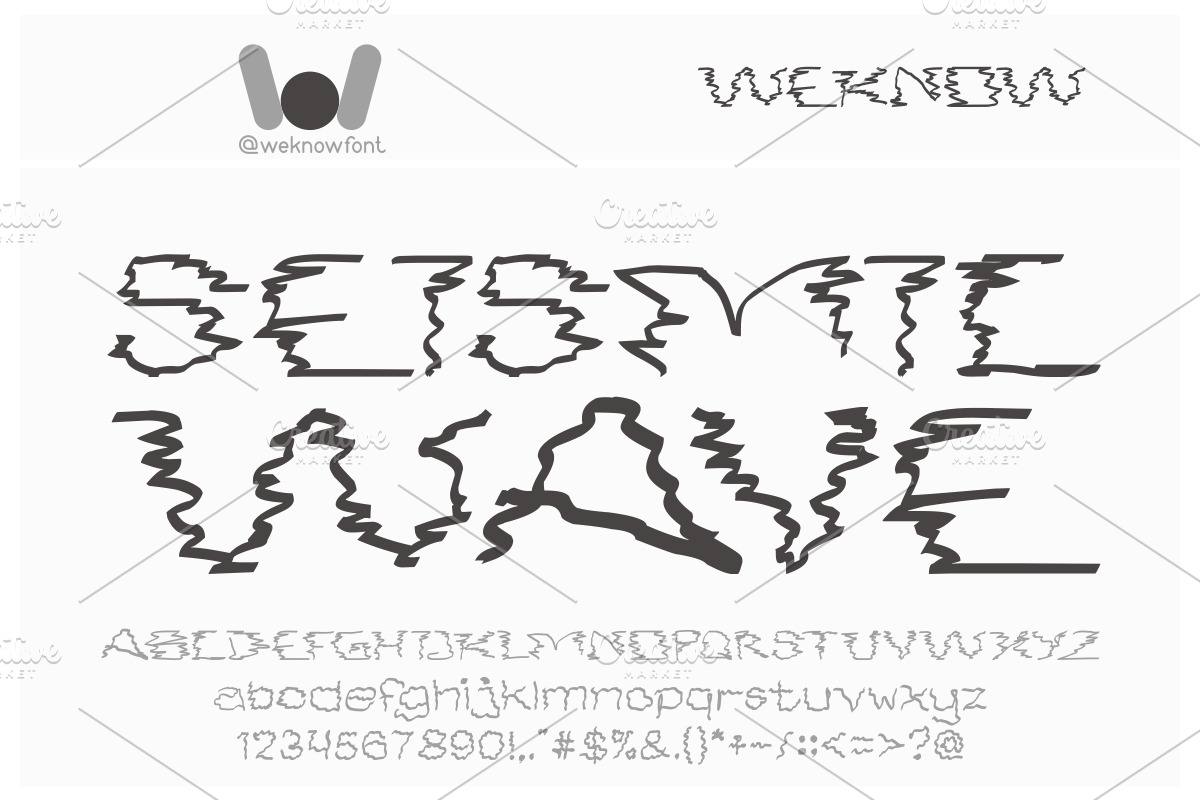 smoke on the water font, a Script Font by weknow (Photo 5 of 5)