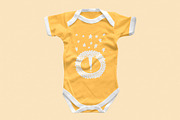 Baby Grow Bodysuit Mockup, an Apparel Mockup by Aurora Graphics (Thumbnail 3 of 4)